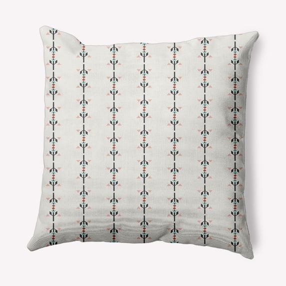 16" x 16" Simply Daisy Jodhpur Stripe Decorative Throw Pillow
