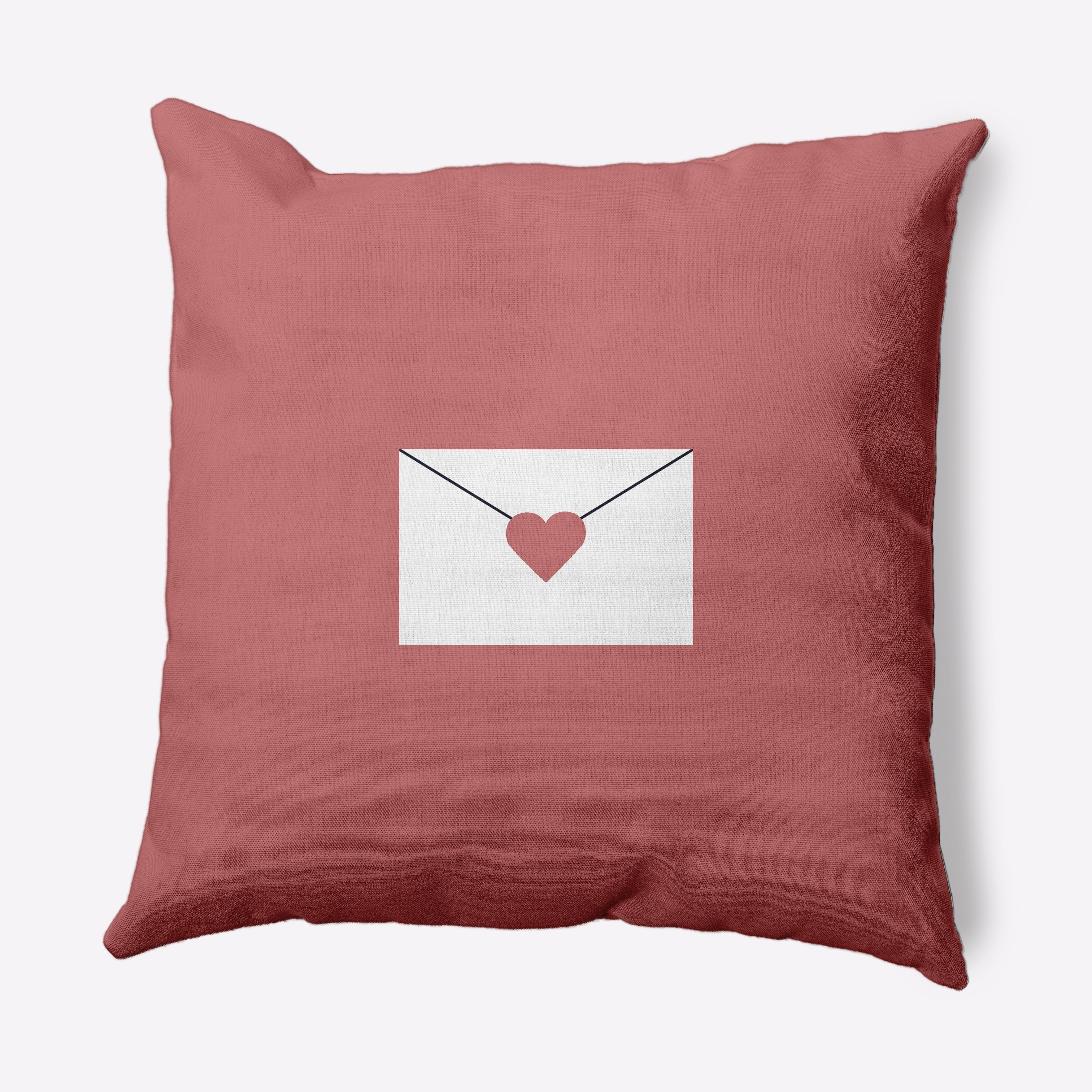 Simply Daisy 16 inch Love Letter Valentines Decorative Throw Pillow
