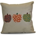 thumbnail image 1 of Simply Daisy 16" x 16" 3 Little Pumpkins Geometric Print Pillow, 1 of 1
