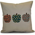 thumbnail image 1 of Simply Daisy 16" x 16" 3 Little Pumpkins Geometric Print Pillow, 1 of 1