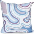 thumbnail image 1 of Simply Daisy 16" x 16" Agate Geometric Print Pillow, 1 of 2