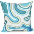 thumbnail image 1 of Simply Daisy 16" x 16" Agate Geometric Print Pillow, 1 of 2