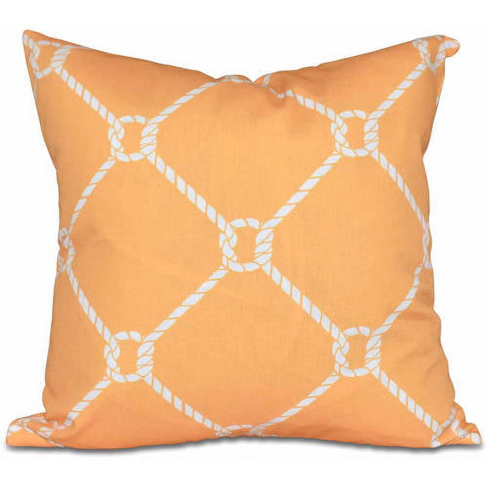 Simply Daisy 16" x 16" Ahoy! Geometric Print Pillow