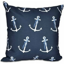 Simply Daisy 16" x 16" Anchor Whimsy Geometric Print Pillow