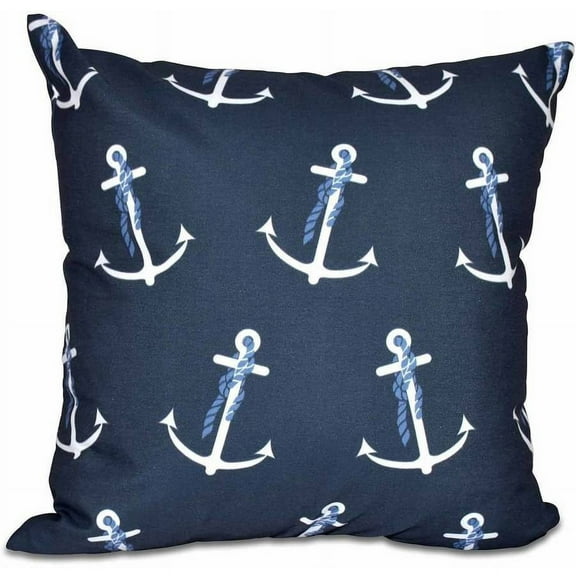 Simply Daisy 16" x 16" Anchor Whimsy Geometric Print Pillow