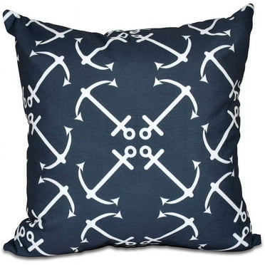 Simply Daisy 16" x 16" Anchor's Up Geometric Print Pillow