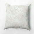 thumbnail image 1 of Simply Daisy 16" x 16" Antique Flowers Floral Print Pillow, White, 1 of 5