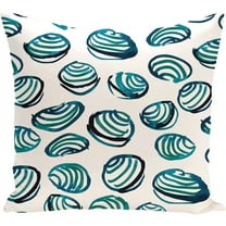 Simply Daisy 16" x 16" Antique Flowers Floral Print Pillow, White