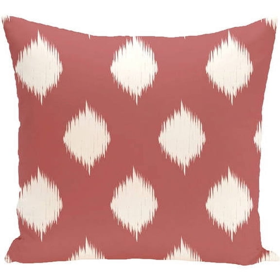 Simply Daisy 16" x 16" Antique Flowers Floral Print Pillow, White