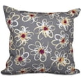 thumbnail image 1 of Simply Daisy 16" x 16" Antique Flowers Floral Print Pillow, White, 1 of 1