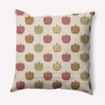 thumbnail image 1 of Simply Daisy 16" x 16" Apple Pattern Decorative Throw Pillow, Dusty Rose, 1 of 4