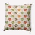 thumbnail image 1 of Simply Daisy 16" x 16" Apple Pattern Decorative Throw Pillow, Maple Red, 1 of 4