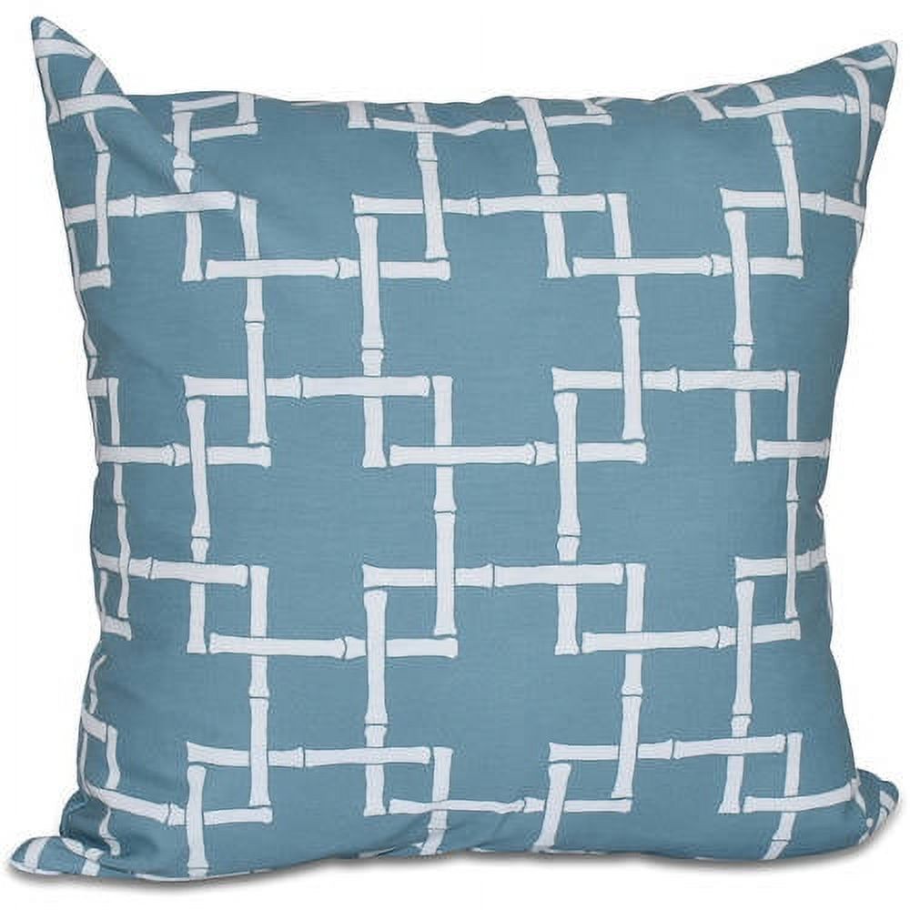 Simply Daisy 16" x 16" Bamboo 1 Geometric Print Pillow