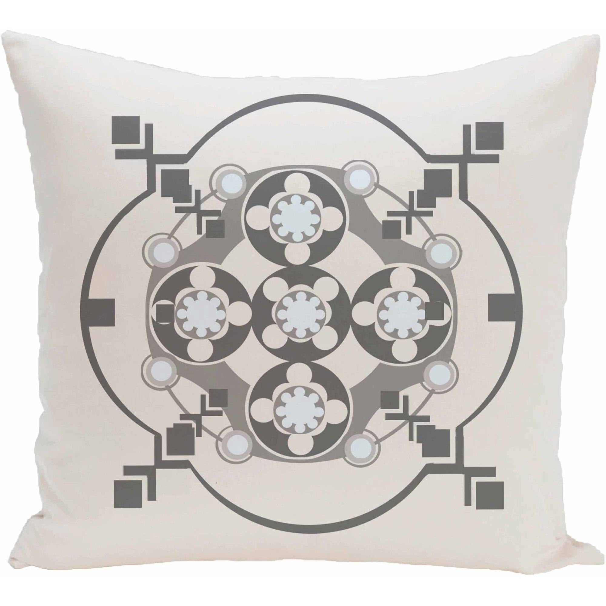 Simply Daisy 16" x 16" Bandana-Rama Geometric Print Pillow