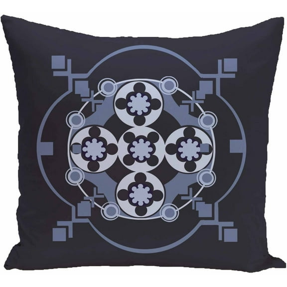Simply Daisy 16" x 16" Bandana-Rama Geometric Print Pillow