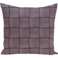 thumbnail image 1 of Simply Daisy 16" x 16" Basketweave Geometric Print Pillow, Purple, 1 of 1