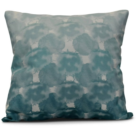 Simply Daisy 16" x 16" Beach Clouds Geometric Print Pillow