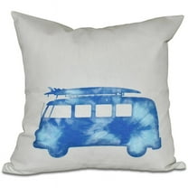 Simply Daisy 16" x 16" Beach Drive Geometric Print Outdoor Pillow