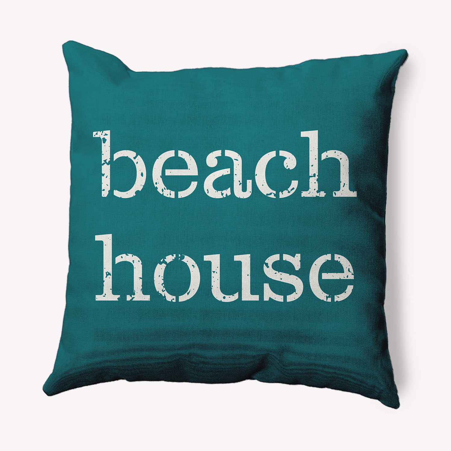 Simply Daisy 16" x 16" Beach House Nautical Decorative Indoor Pillow