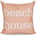 thumbnail image 1 of Simply Daisy 16" x 16" Beach House Word Print Outdoor Pillow, 1 of 1
