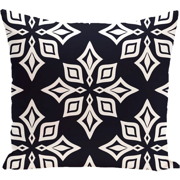 Simply Daisy 16" x 16" Beach Star Geometric Print Pillow