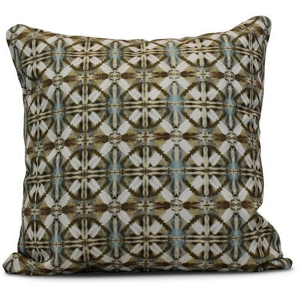 Simply Daisy 16" x 16" Beach Tile Geometric Print Pillow