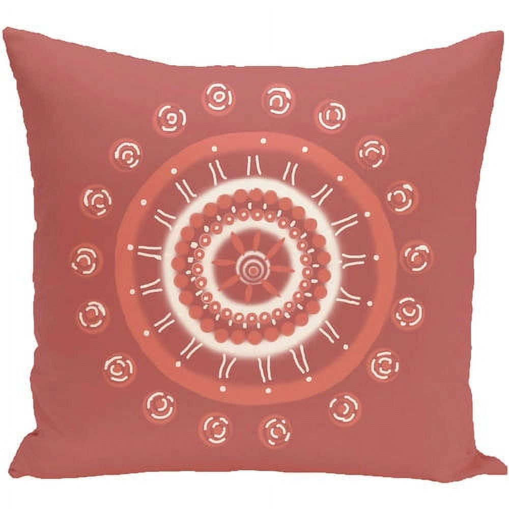 Simply Daisy 16" x 16" Beachy Keen Geometric Print Outdoor Pillow