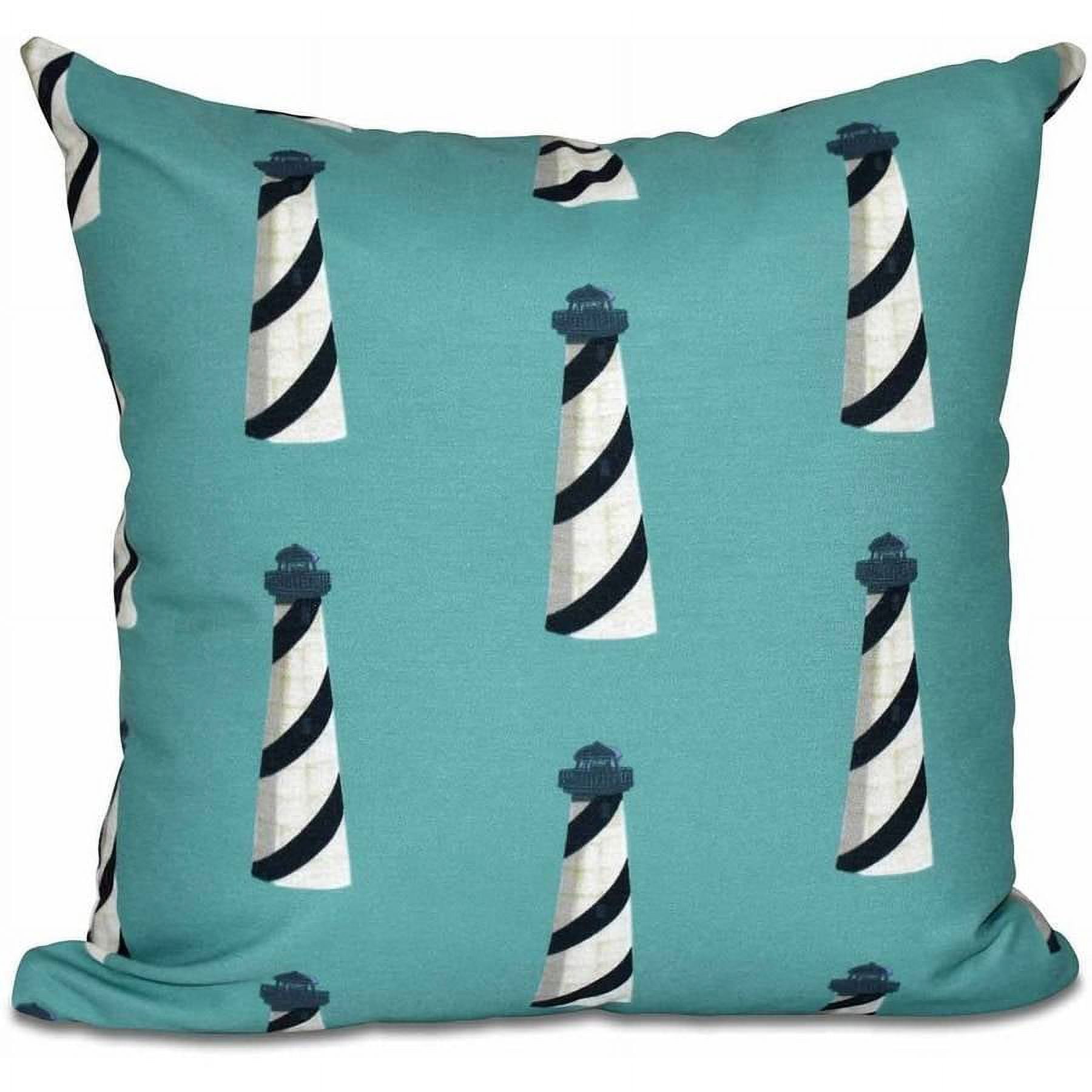 Simply Daisy 16" x 16" Beacon Geometric Print Pillow