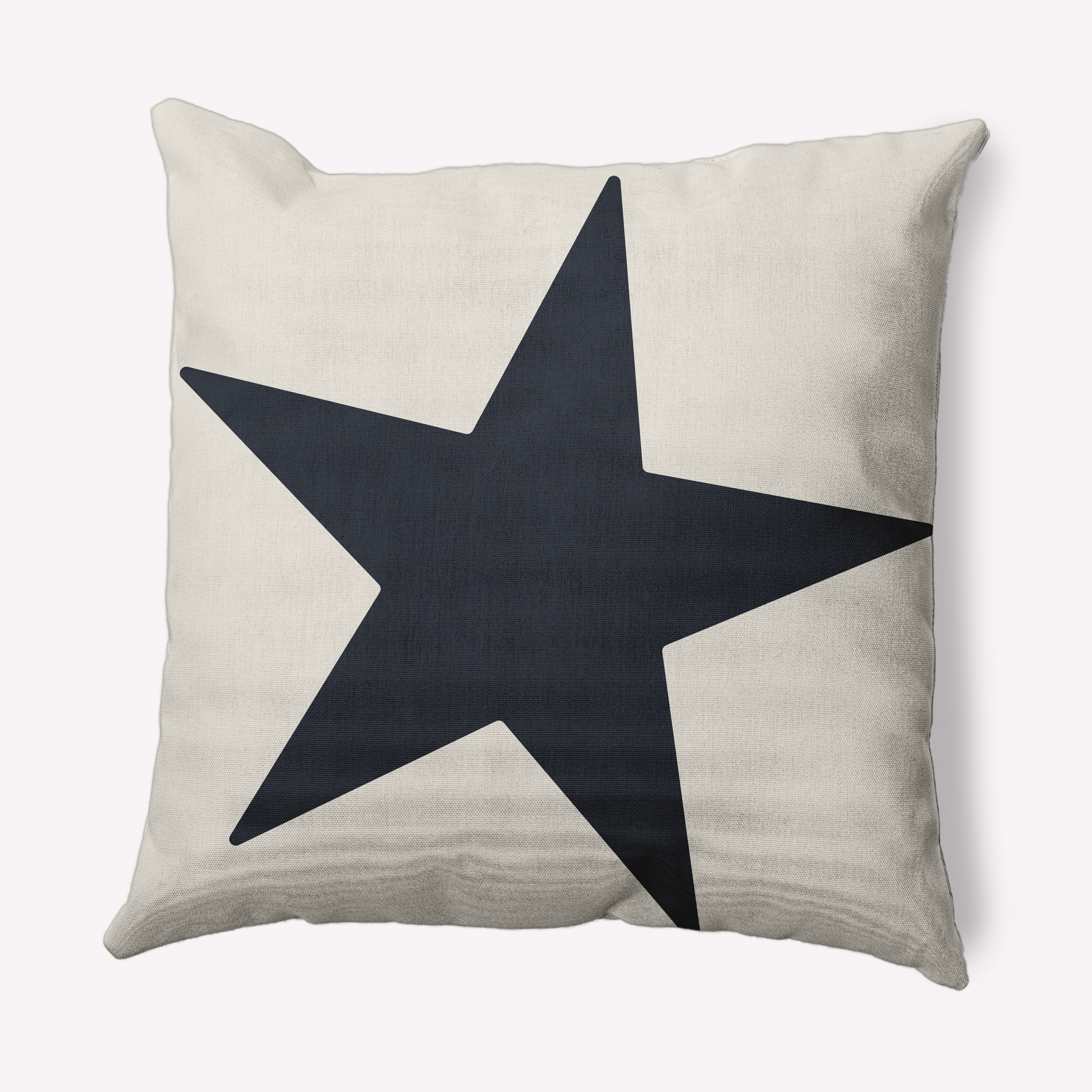 Simply Daisy 16" x 16" Big Star Nautical Decorative Indoor Pillow