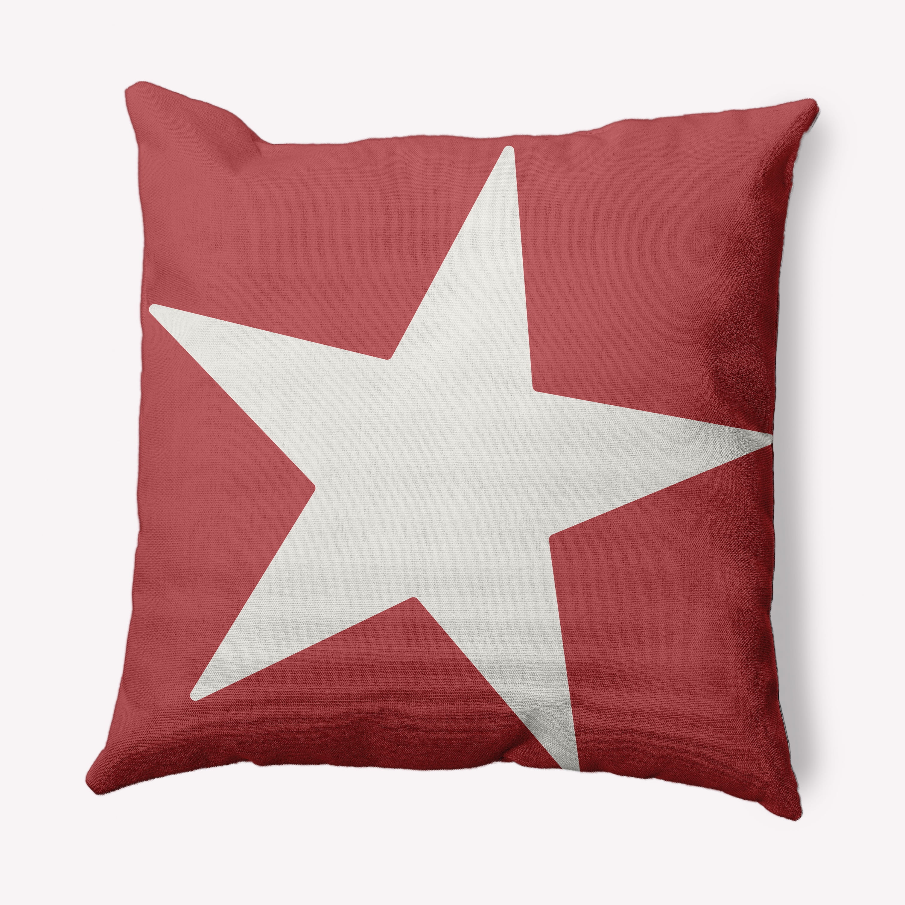 Simply Daisy 16" x 16" Big Star Nautical Decorative Indoor Pillow