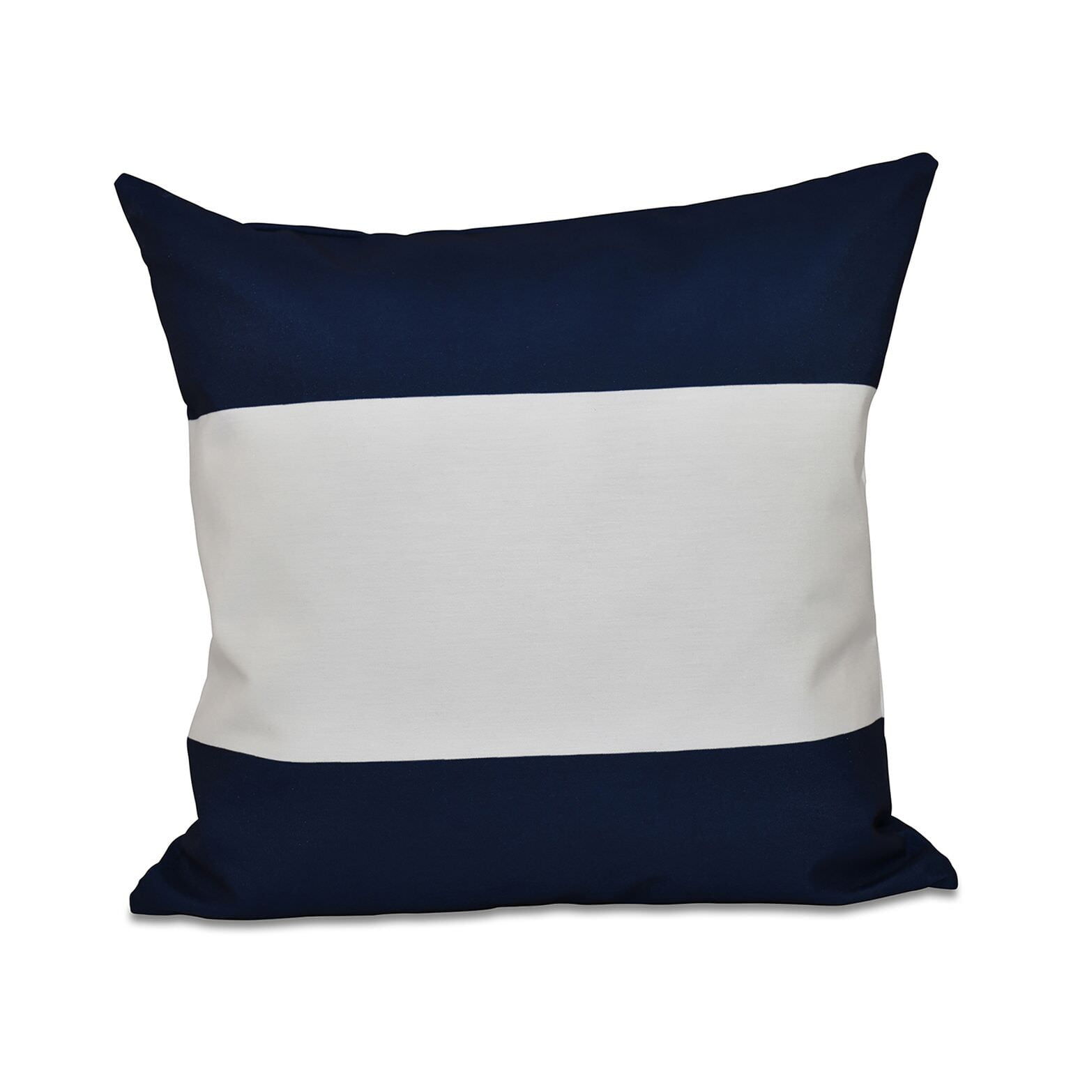 Simply Daisy 16" x 16" Big Stripe horizontal Decorative Pillow