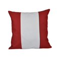 thumbnail image 1 of Simply Daisy 16" x 16" Big Stripe vertical Decorative Pillow, Red, 1 of 2