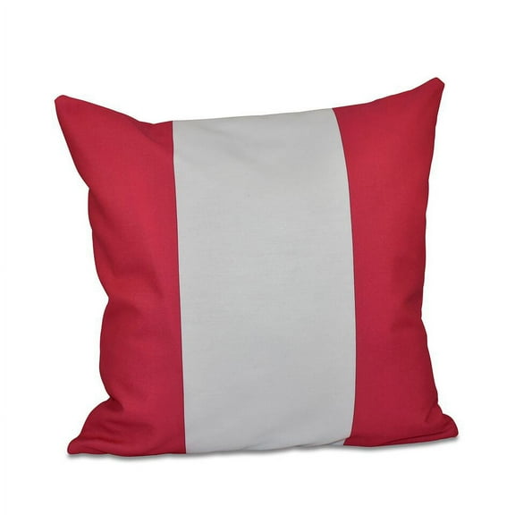 Simply Daisy 16" x 16" Big Stripe vertical Decorative Pillow