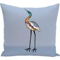 Simply Daisy 16" x 16" Bird Fashion Animal Print Pillow