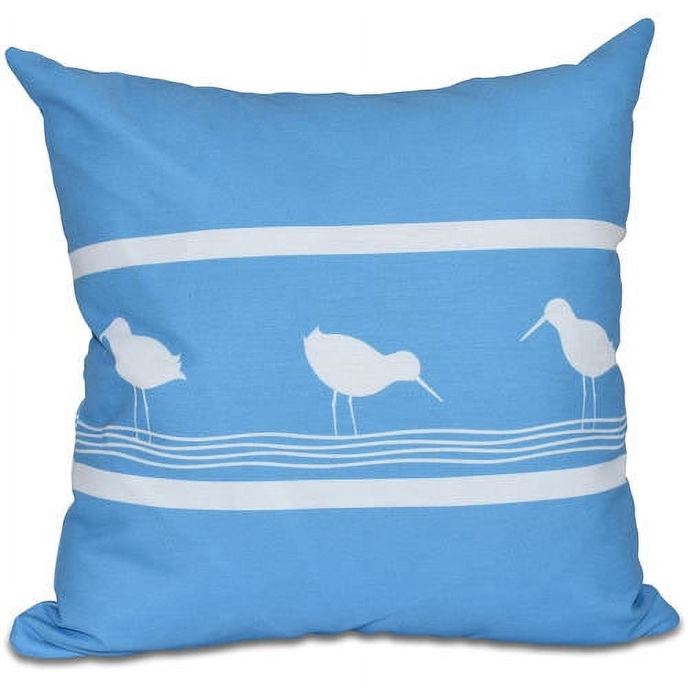 Simply Daisy 16" x 16" Birdwalk Animal Print Pillow