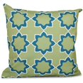 thumbnail image 1 of Simply Daisy 16" x 16" Bohemian 2 Geometric Outdoor Pillow, Green, 1 of 1