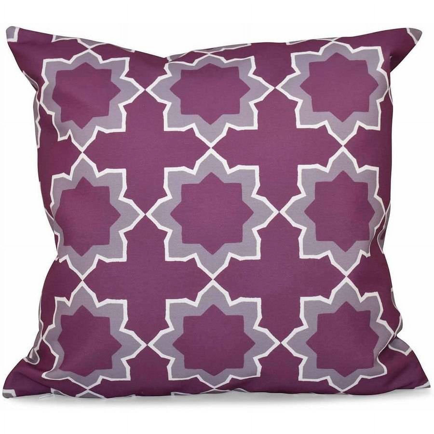 Simply Daisy 16" x 16" Bohemian Geometric Print Pillow