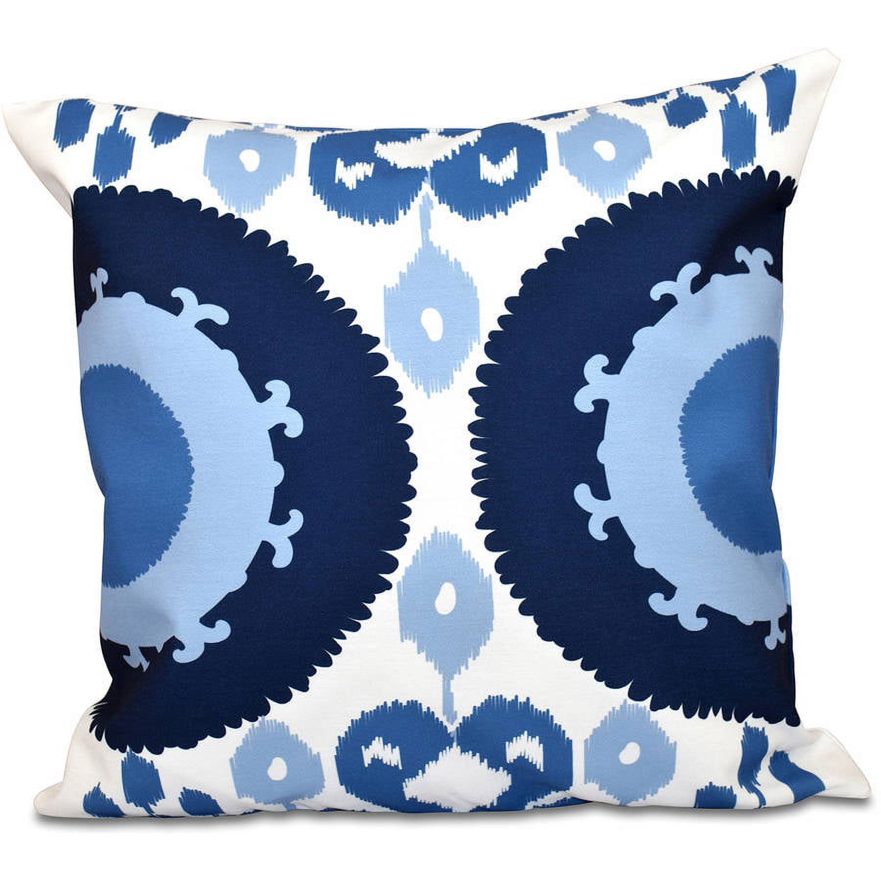 Simply Daisy 16" x 16" Boho Geometric Outdoor Pillow