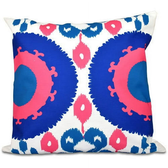 Simply Daisy 16" x 16" Boho Geometric Outdoor Pillow
