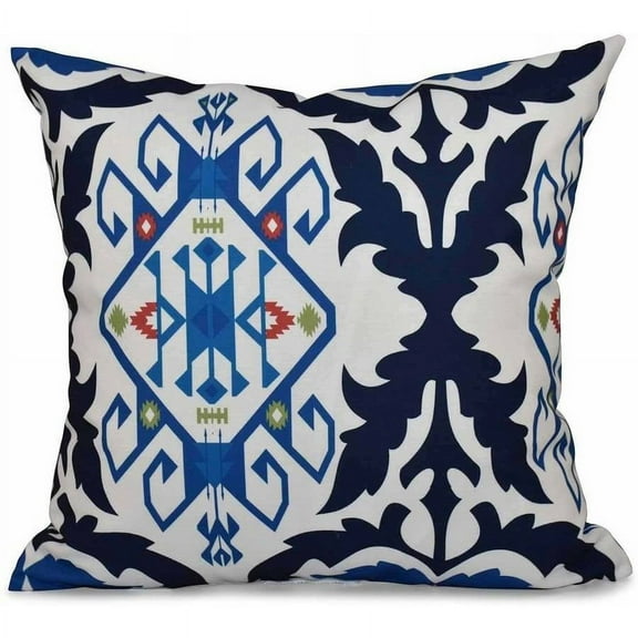 Simply Daisy 16" x 16" Bombay Medallion Geometric Print Pillow