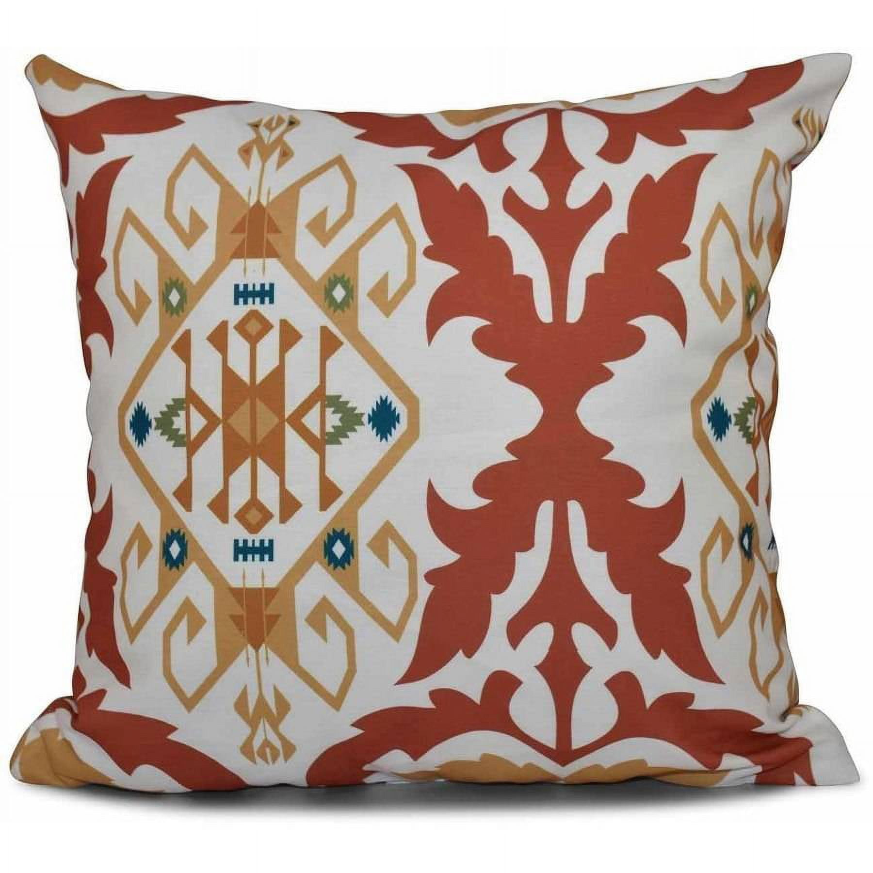 Simply Daisy 16" x 16" Bombay Medallion Geometric Print Pillow