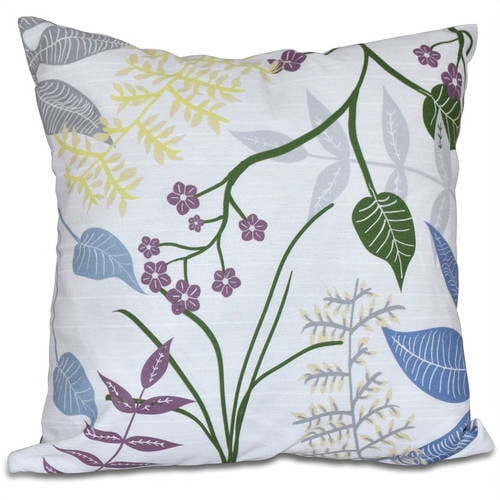 Simply Daisy 16" x 16" Botanical Floral Print Pillow