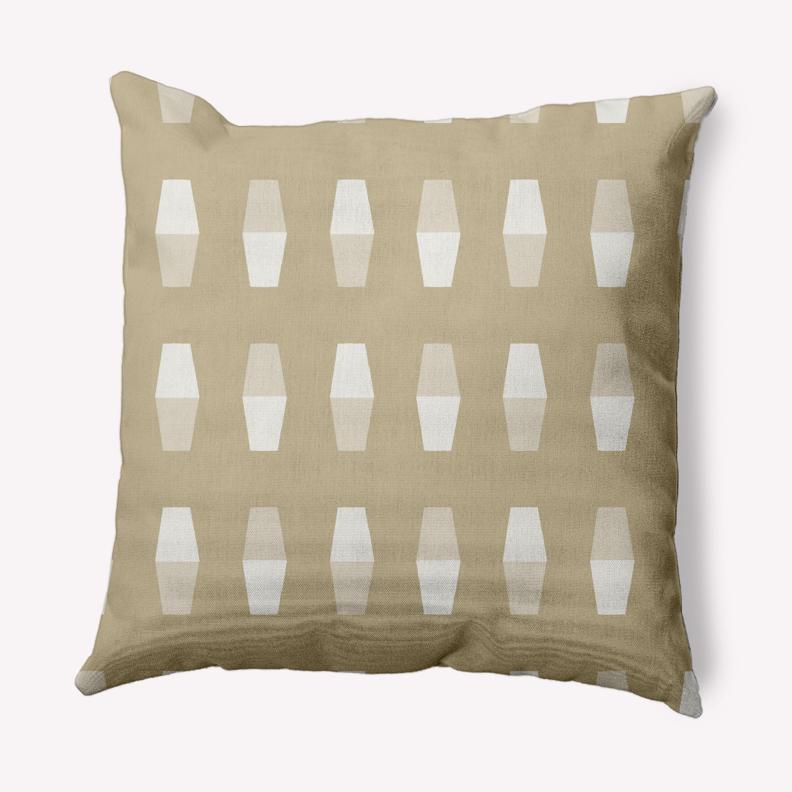 Simply Daisy 16" x 16" Bowling Pins Nautical Decorative Indoor Pillow