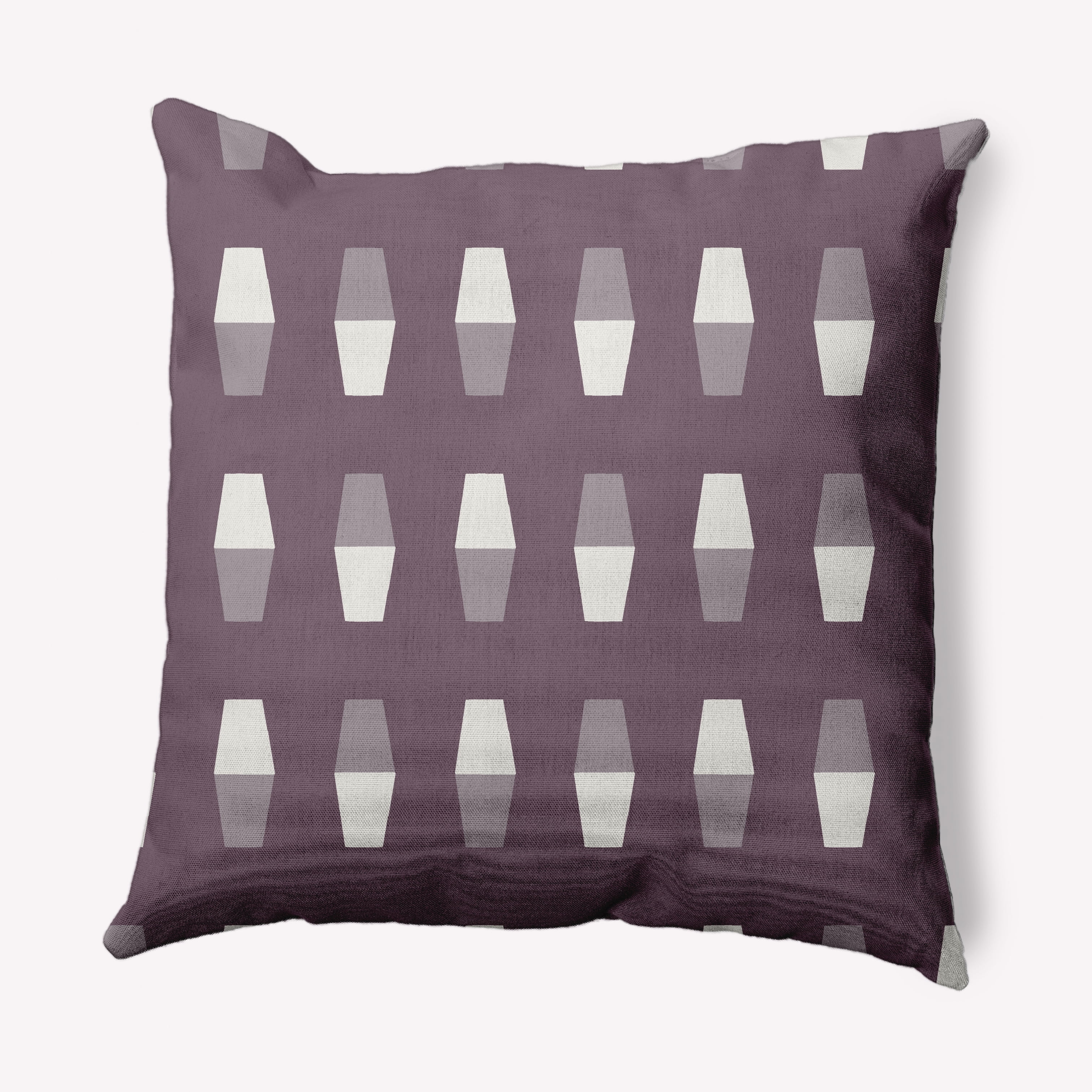 Simply Daisy 16" x 16" Bowling Pins Nautical Decorative Indoor Pillow