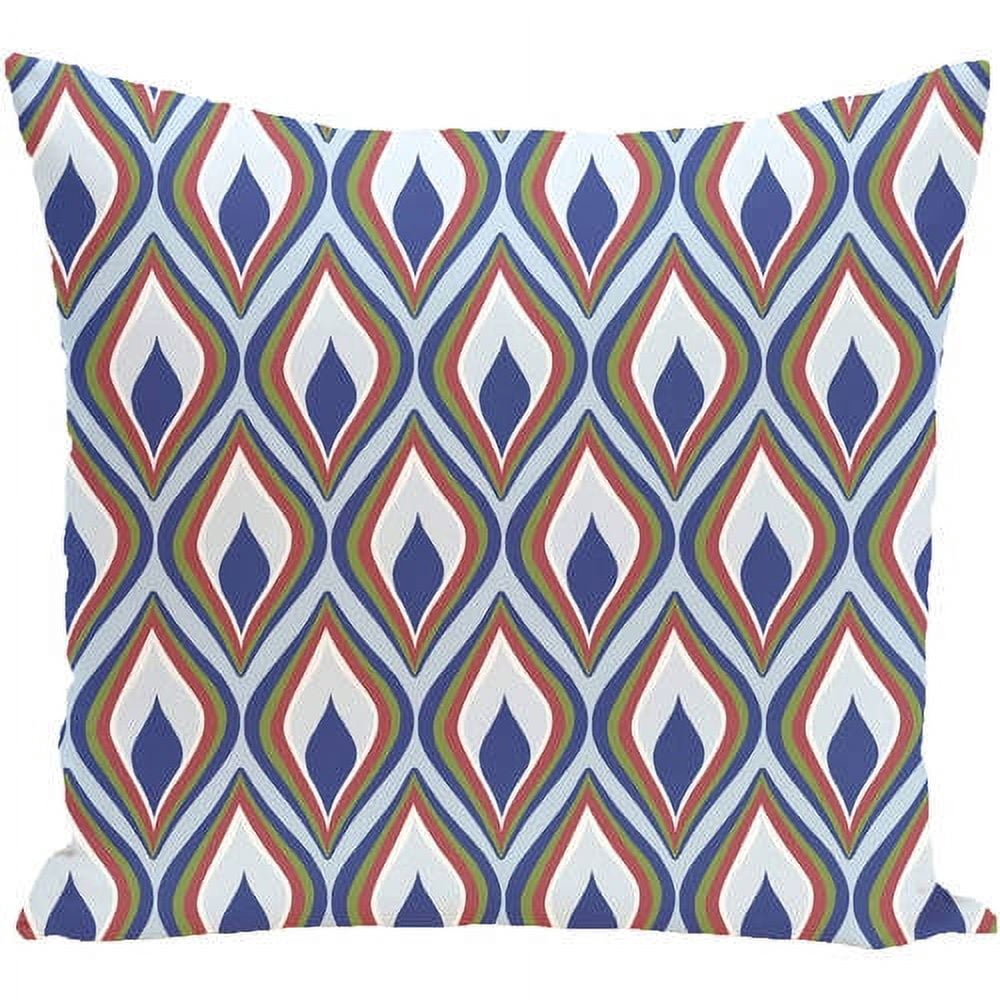 Simply Daisy 16" x 16" Candlelight Geometric Print Outdoor Pillow
