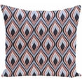 thumbnail image 1 of Simply Daisy 16" x 16" Candlelight Geometric Print Pillow, 1 of 2