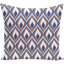 Simply Daisy 16" x 16" Candlelight Geometric Print Pillow