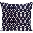 thumbnail image 1 of Simply Daisy 16" x 16" Charleston Geometric Print Outdoor Pillow, 1 of 1