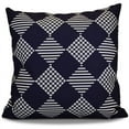 thumbnail image 1 of Simply Daisy 16" x 16" Check It Twice Geometric Print Pillow, 1 of 1