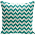 thumbnail image 1 of Simply Daisy 16" x 16" Chevron Decorative Outdoor Pillow, 1 of 1